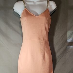 Rhapsody Rare, Vintage Cocktail Mini Dress with V-Neck & Jewel Straps